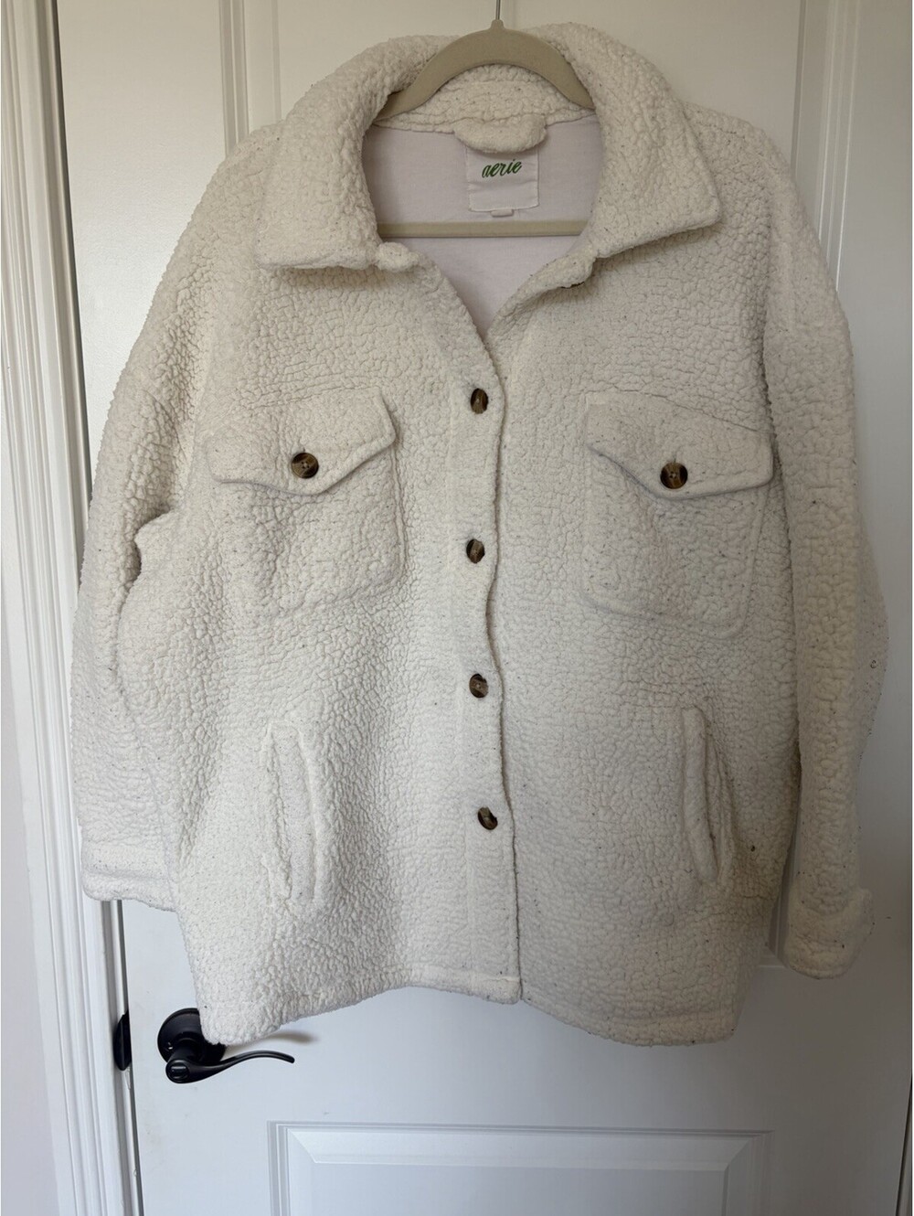 Aerie Dream Womens Large Sherpa Jacket